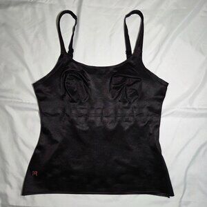 Ruby Ribbon Cami, Adjustable Straps, Size 36, Black